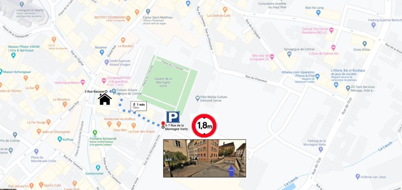 Appartamento Aux Bijoux De Colmar - 1 Parking Gratuit Esterno foto